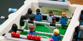 LEGO Ideas revela novo conjunto de futebol de mesa