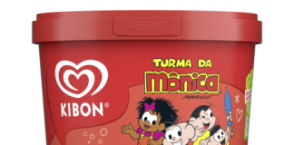 Kibon lança sorvete da Turma da Mônica