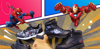 Marvel inspira coleção de calçados de segurança da Skechers