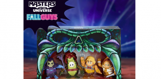 Mattel e Devolver anunciam brinquedos Masters of the Universe x Fall Guys