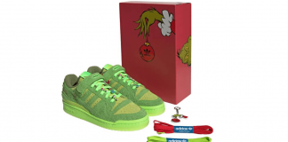 Adidas Originals revela tênis com tema do Grinch