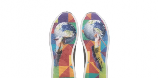 Arte de Kobra estampará sola de coleção de calçados da Yuool