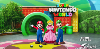 Super Nintendo World Park no Universal Studios Hollywood abrirá em fevereiro de 2023