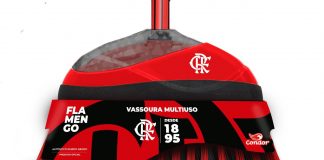 Condor lança vassoura licenciada do Flamengo