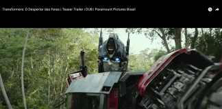 Trailer do filme Transformers: O Despertar das feras é divulgado durante a CCXP22