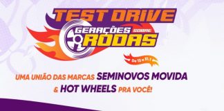 Seminovos Movida se une à Hot Wheels para ação TEST DRIVE PREMIADO GERAÇÕES SOBRE RODAS
