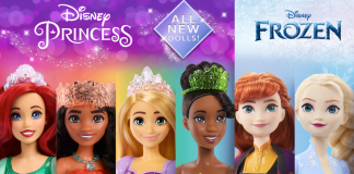 Mattel e Disney lançam novas bonecas das Princesas e Frozen