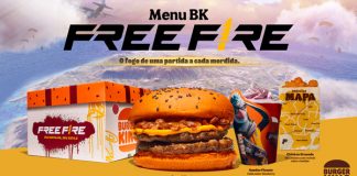 Burger King® lança combo Free Fire e promete explosão de sabor a cada mordida