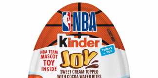 Kinder Joy e NBA trazem os mascotes dos times de basquete como surpresa