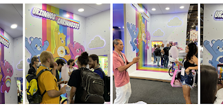 Ação de Ursinhos Carinhosos gerou fila no estande da Roma Brinquedos na Abrin.