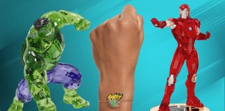 Swarovski apresenta nova coleção de heróis da Marvel