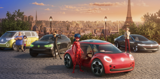 Volkswagen e sua linha de carros elétricos se unem ao novo filme de Miraculous