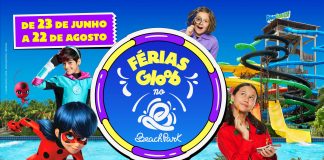 Férias Gloob no Beach Park traz personagens icônicos para celebrar com a criançada