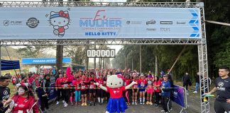 Com 3.000 participantes, a 2a Corrida Eu Mulher com a Hello Kitty aconteceu no último domingo, em São Paulo