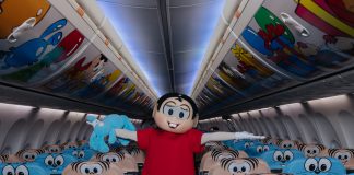 Bolinhos Turma da Mônica marcam inauguração do “Coelhadas no Ar” com ação no aeroporto de São Paulo