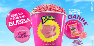 Cinemark anuncia parceria com Bubbaloo para filme da Barbie
