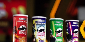 Pringles lança sabores surpresa e embalagem temática de Free Fire