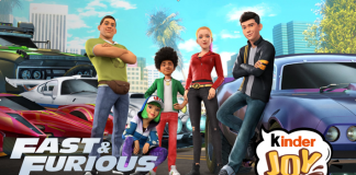 Kinder® e Velozes & Furiosos: diversão em alta velocidade