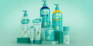 Grupo Boticário lança linha baby care de Pampers®