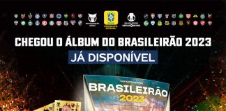 Panini apresenta álbum de figurinhas do Brasileirão 2023