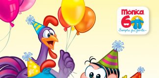 Mauricio de Sousa Produções recebe homenagem da Galinha Pintadinha nos 60 anos da personagem Mônica