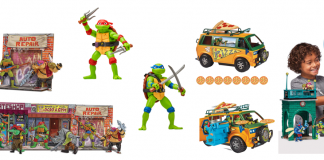 “As Tartarugas Ninja: Caso Mutante”: Linha de brinquedos é lançado para promover novo filme da Nickelodeon e Paramount Pictures
