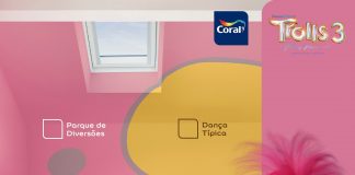 Tintas Coral lança paleta de cores inspirada na animação Trolls 3 – Juntos Novamente