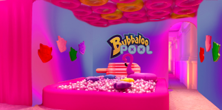 Bubbaloo Hotel traz experiências sensoriais para o público