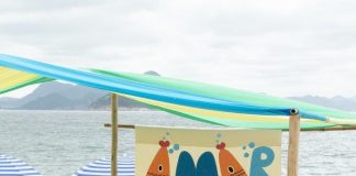 Hering Kids e Fábula lançam collab “Amor ao mar” com ação de limpeza na Praia de Copacabana