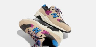 New Balance e Levi’s se unem para lançar o icônico tênis 580