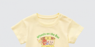 Moonbug e Uniqlo colaboram em nova linha de roupas CoComelon