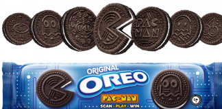 Oreo lança snacks de Pac-Man