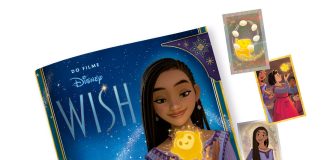 Panini apresenta exclusivo álbum de figurinhas do filme Wish: O Poder dos Desejos