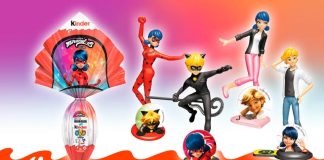 Kinder lança ovo de páscoa de Miraculous