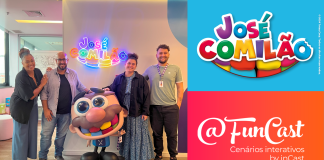 FunCast é a nova licenciada oficial de José Comilão para levar experiências do personagem em shoppings de todo Brasil