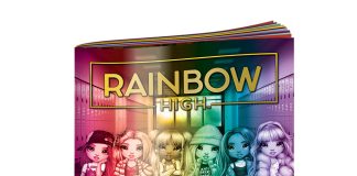Álbum de Figurinhas de Rainbow High lançado pela Panini já está disponível