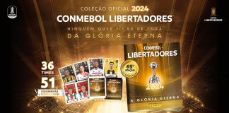 Panini apresenta nova edição do álbum de figurinhas da CONMEBOL Libertadores 2024