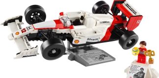 Lançamento de LEGO celebra legado de Ayrton Senna e vende quase 400 unidades no primeiro mês