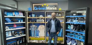 Fama Lança GrêmioMania Mobile Store: um equipamento móvel inédito para expandir o varejo de produtos licenciados