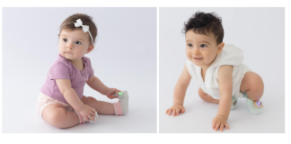 Pezinhos iluminados: Pimpolho apresenta meias com LED para bebês