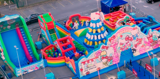 Shopping Tamboré celebra 50 anos da Hello Kitty com parque inflável inédito na América Latina