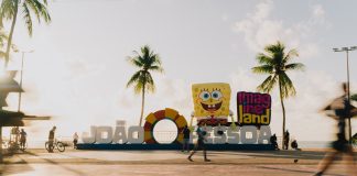 Imagineland celebra os 25 anos do Bob Esponja com ativações temáticas para o público