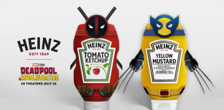 Heinz lança colecionáveis de ‘Deadpool & Wolverine’ da Marvel Studios