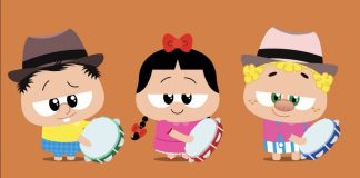 Mônica Toy comemora aniversário do caipira mais famoso do Brasil