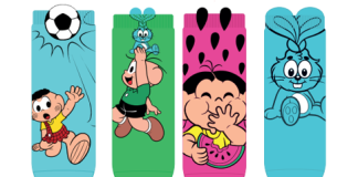 CIA da Meia e Mauricio de Sousa Produções lançam coleção inédita de meias da Turma da Mônica para toda a família