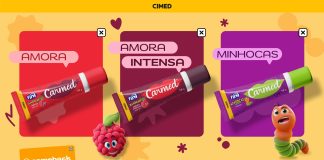 Após gerar 1 bilhão de receita para as farmácias, Carmed e Fini anunciam nova coleção com as versões Minhoca, Amora e Amora Intensa