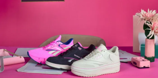Reebok e Barbie se unem em coleção