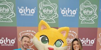 Tiago Leifert e Daiana Garbin celebram alcance da terceira edição da campanha De Olho nos Olhinhos, que levou informações sobre o retinoblastoma a mais de 600 municípios do Brasil