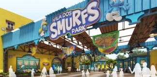 Os Smurfs terão vila repleta de atrações para a família em São Paulo