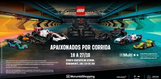 Lego Racing chega em São Paulo e anima fãs de carros e corridas